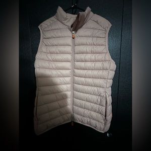 Save the Duck Kira puffer vest. Light pink. Size XL. New with tags.